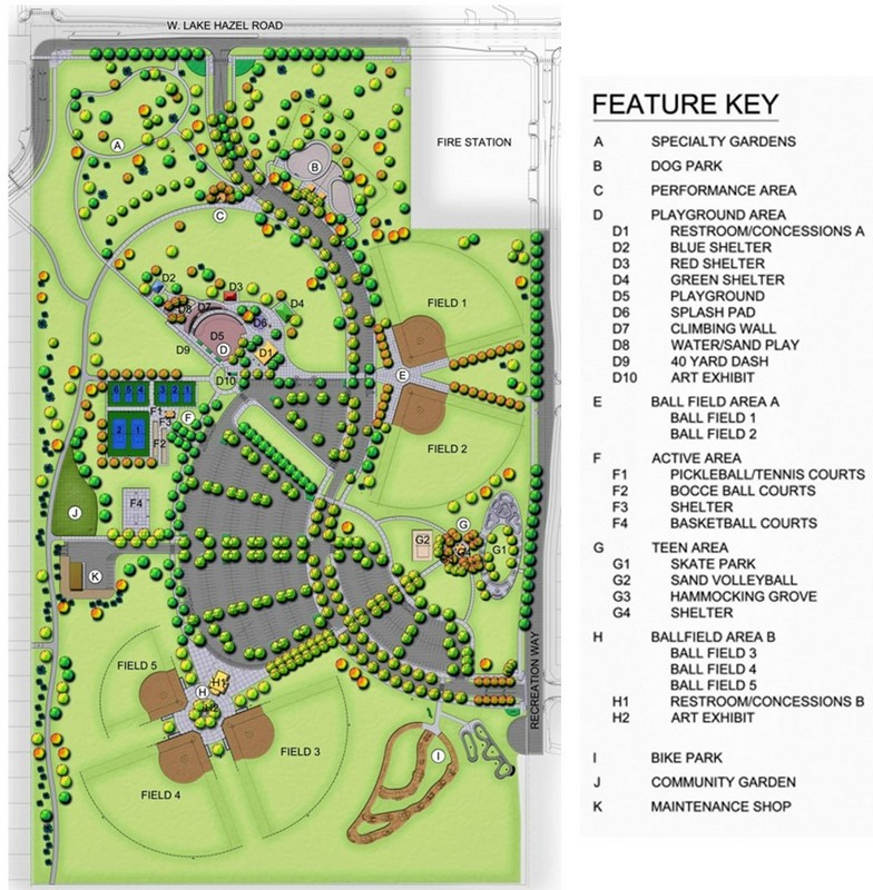 Discovery Park Map